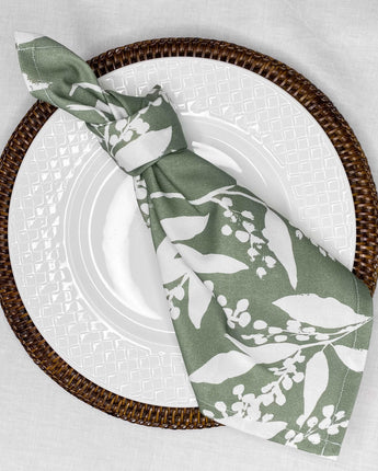 Bec Fing Designs Napkins - Olive Berries (Set of 4)