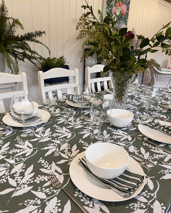 Bec Fing Designs Tablecloth - Olive Berries