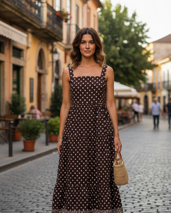 Chocolate Spot Sundress