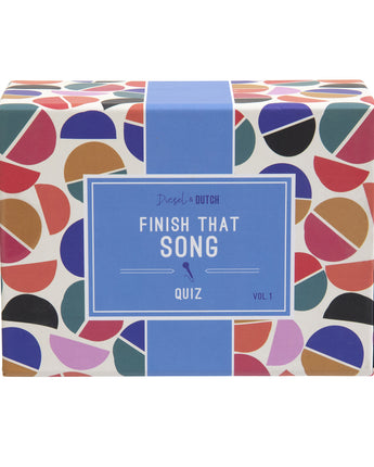 Finish That Song Quiz Game
