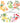 Watercolour Templates Fruits