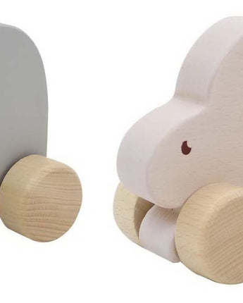 Wooden Wheelie Animal