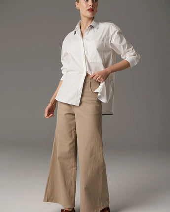 Indus Shirt White/Blue