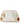 Leah White Tan Crossbody Bag