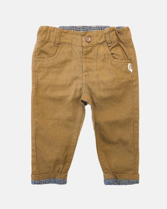 Baby Boys Chino Pants Taupe