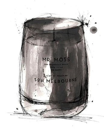 Mr Moss Candle 400g
