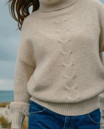 Cable Knit Jumper Oat