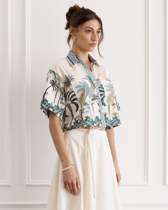 Remi Cropped Shirt