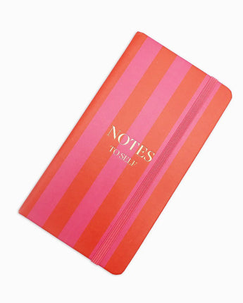 Paige Journal Pink Stripe