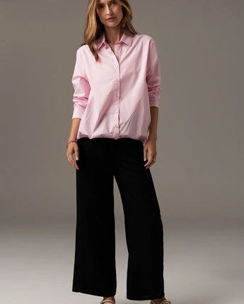 Louie Drawcord Shirt Pink