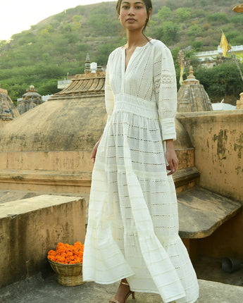 Primrose Ivory Maxi Dress
