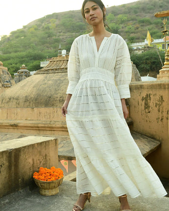 Primrose Ivory Maxi Dress