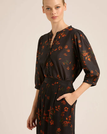 Texas Silk Shirt Smoke