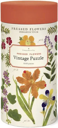 Pressed Flowers Vintage Puzzle