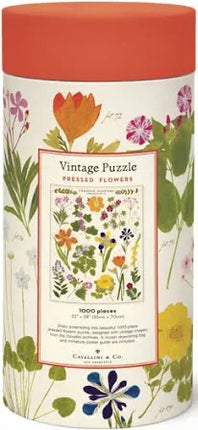 Pressed Flowers Vintage Puzzle