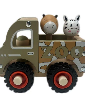 Wooden Zoo Truck