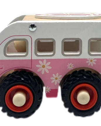 Wooden Kombi Pink