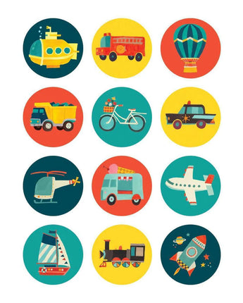 Transportation Memory Match Game