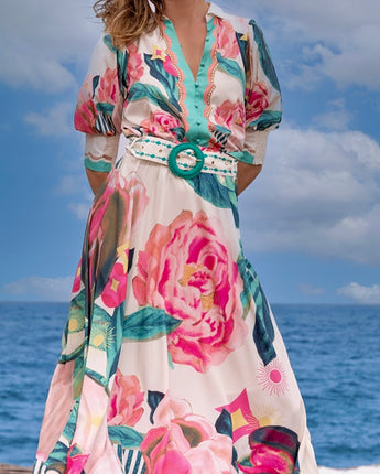 Marisol Pink Maxi Skirt