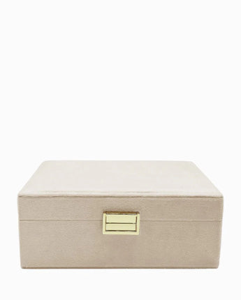 Jewellery Case Champagne Velvet