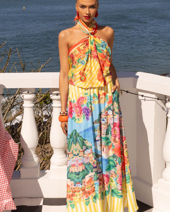 Positano Lemon Skirt